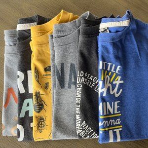 5 Cute Tee Shirts for Boys (5T)